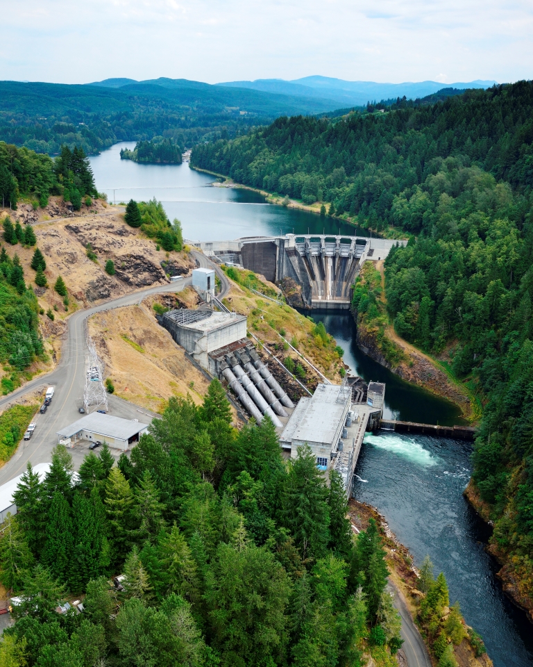 Tacoma Power Mayfield Dam Photo by Mike Klass Courtesy of Tacoma Power
